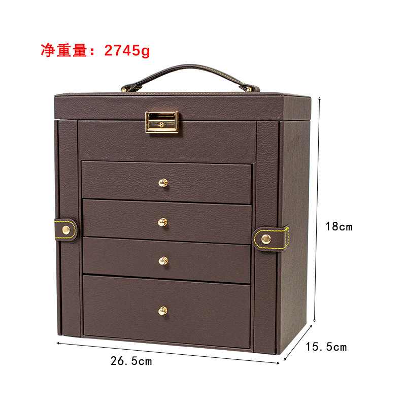 PU 가죽 이어링 케이스 detail 1