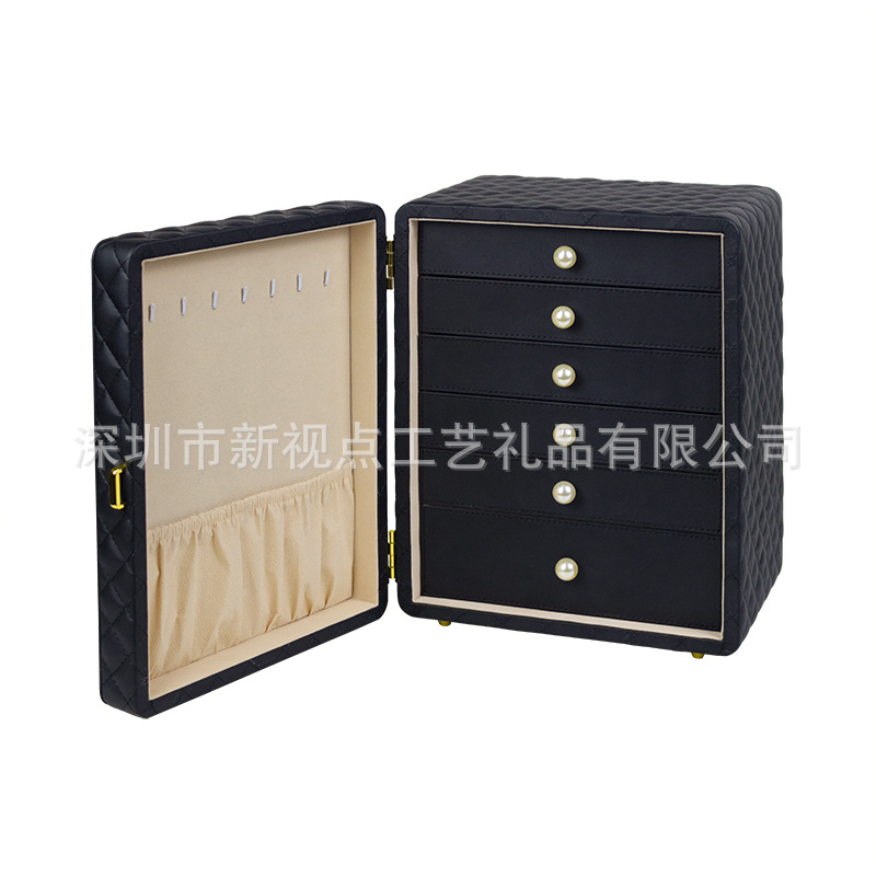 PU Leather Earring Box detail 3