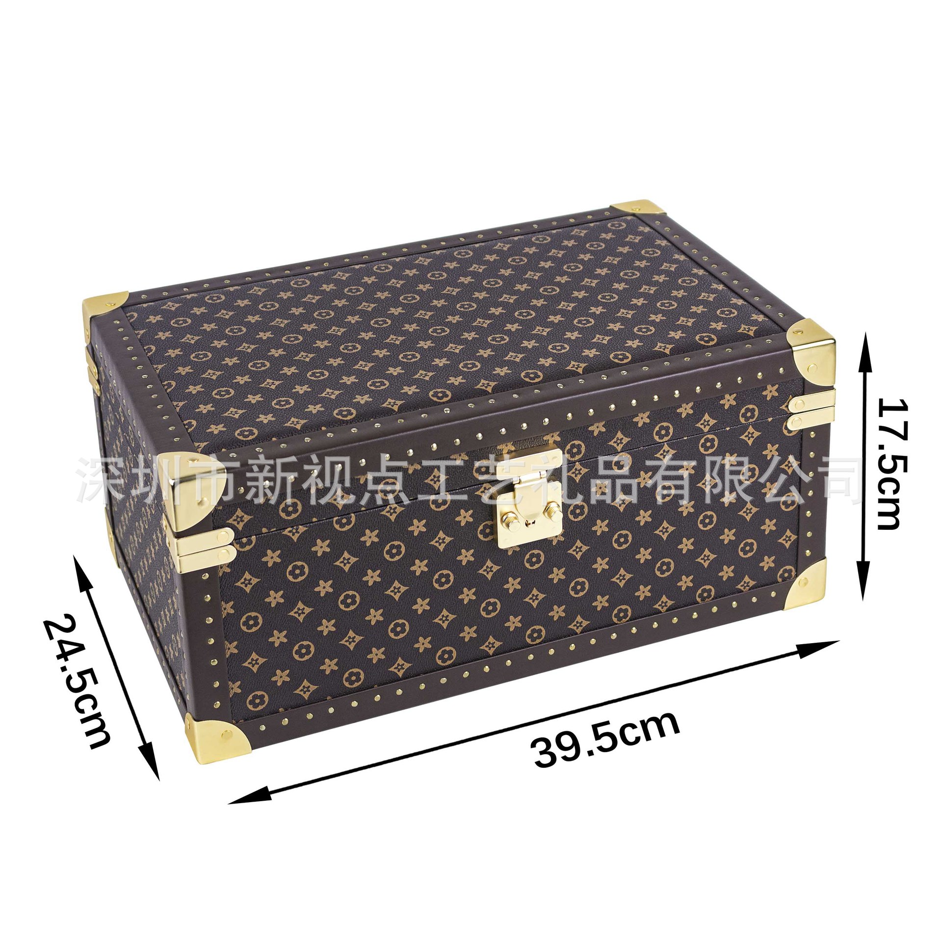 Coffret à bijoux en Cuir PU detail 2
