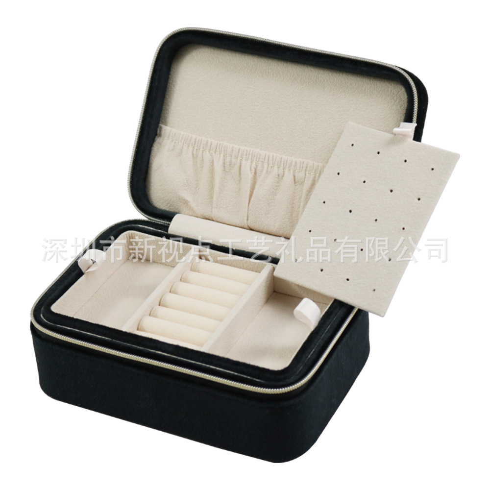 PU Leather Earring Box detail 4