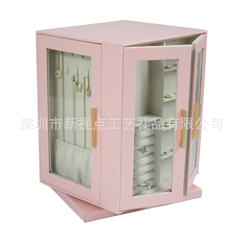 PU Leather Earring Box detail 12