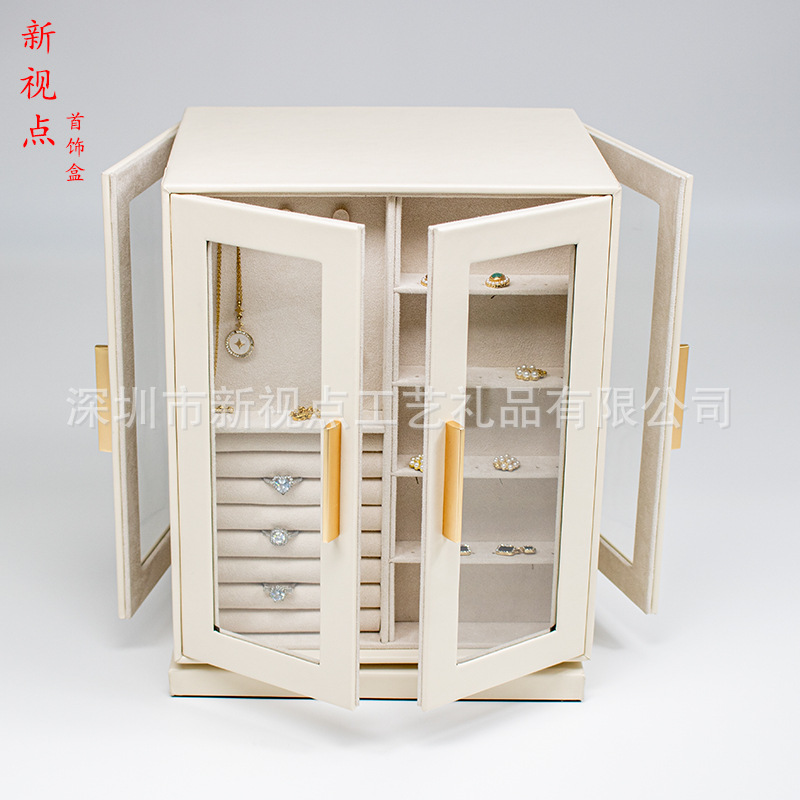 PU Leather Earring Box detail 8